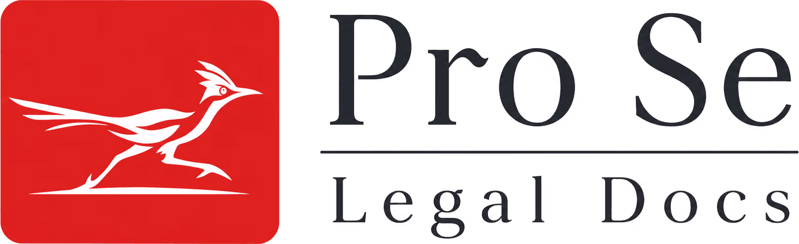 Pro Se Legal Docs Logo for Pro Se Legal Docs