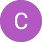 Purple circle with a white letter C centered inside.
